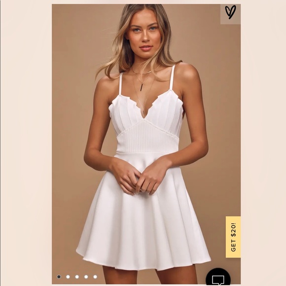 Lulu’s White Dress - Picture 2 of 7